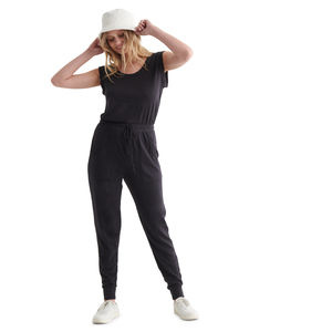 Lucky Brand Sleeveless Jogger - Black